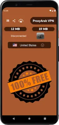 Proxyarab VPN android App screenshot 2